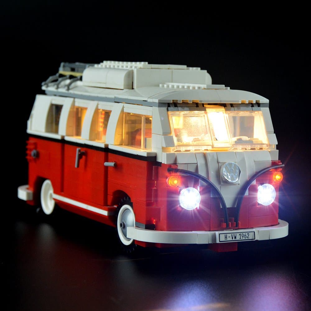 Light Set for (Creator Series Volkswagen T1 Camper Van) Building Blocks Model - Led Light kit Compatible with Lego 10220(NOT Included The Model)