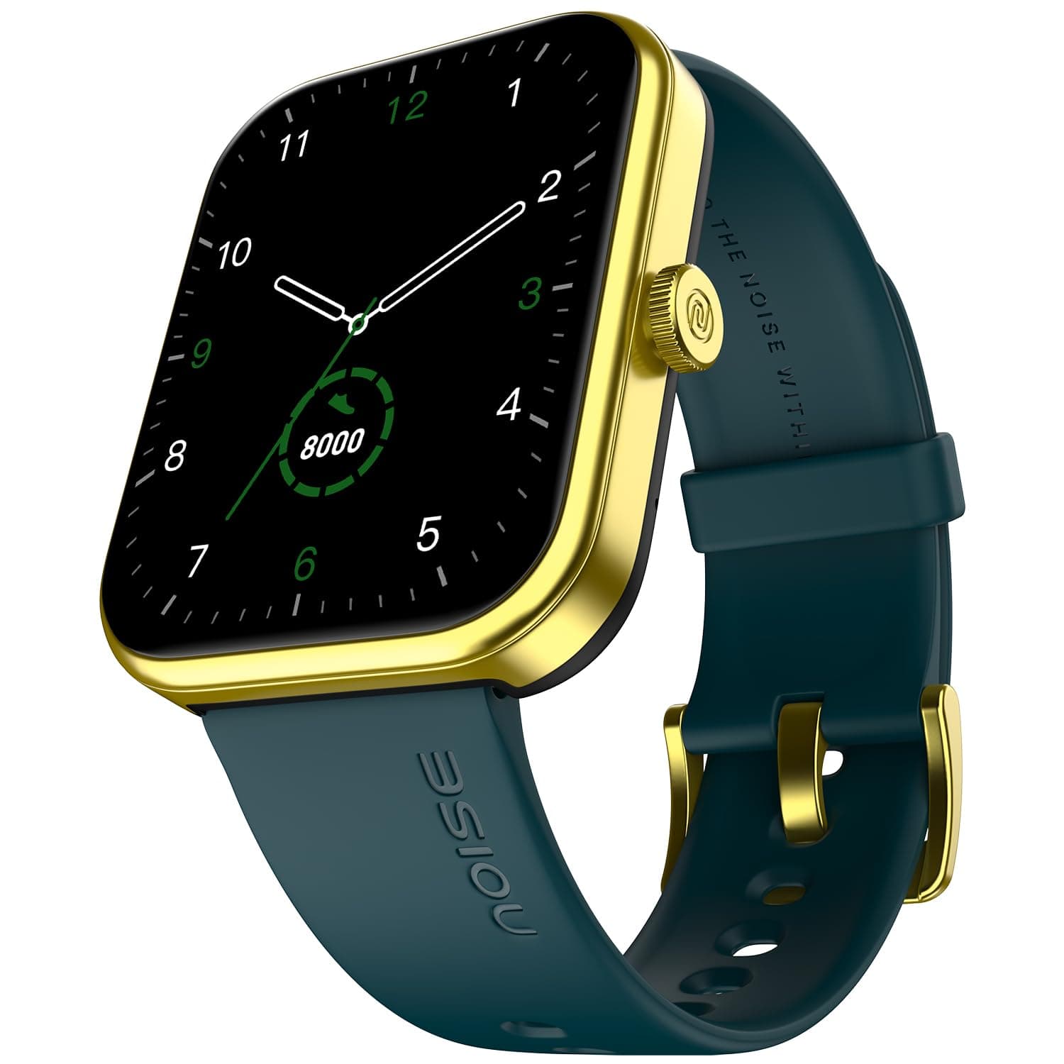Noise Pulse 2 Max 1.85" Display, Bluetooth Calling Smart Watch, 10 Days Battery, 550 NITS Brightness, Smart DND, 100 Sports Modes, 150+ Cloud-Based Watch Faces, for Men and Women (Jade Green)