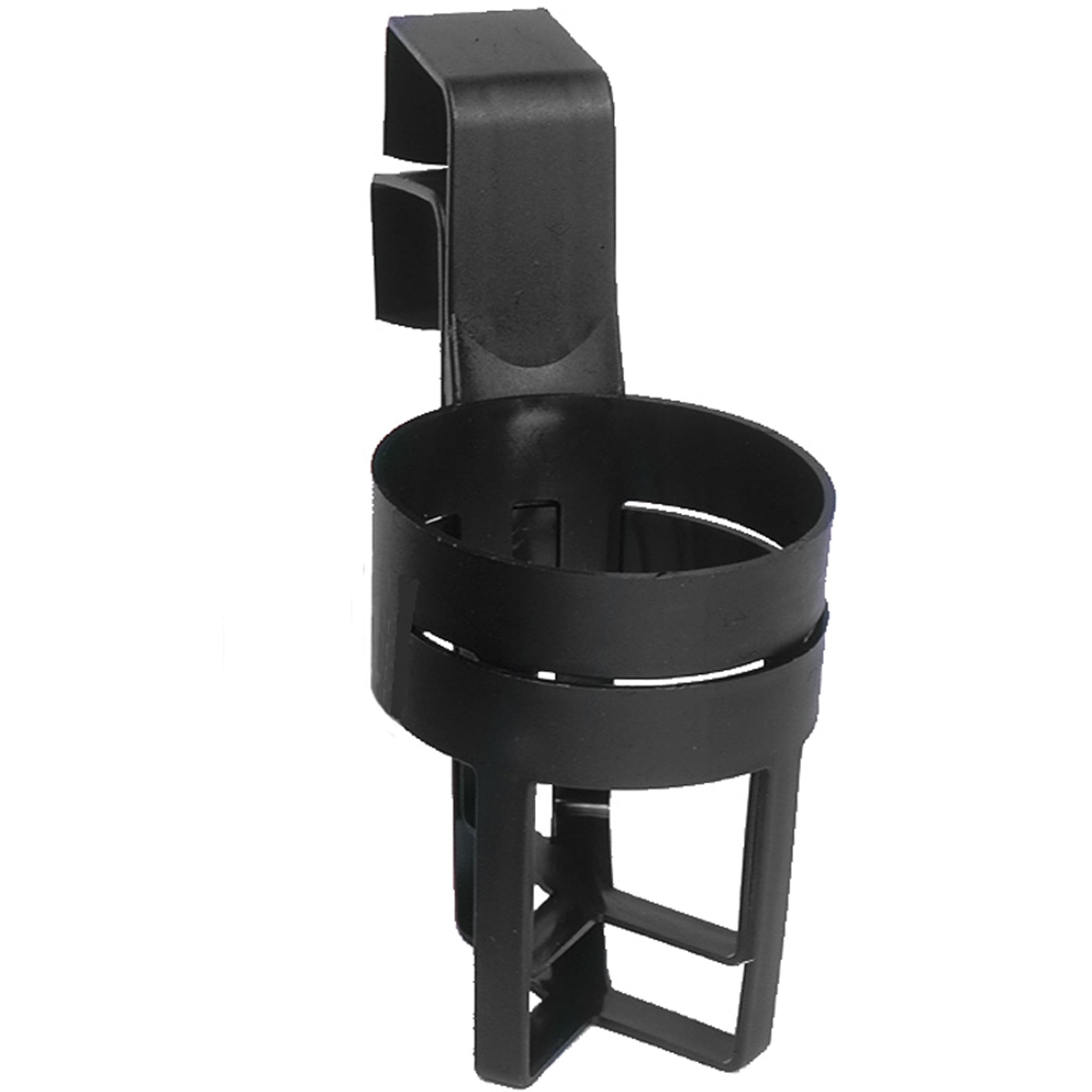 Custom Accessories 92206 Black Small Cup Holder, (Twin Pack)