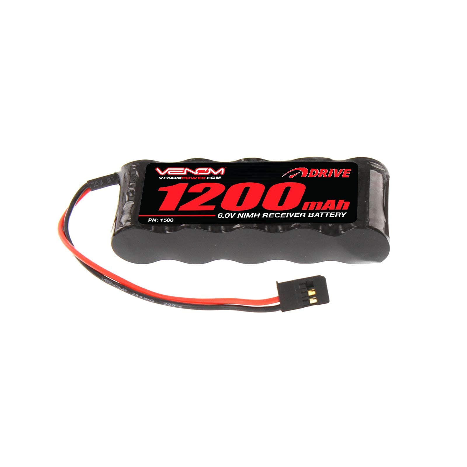 Venom 6V 1200mAh 5-Cell Flat Receiver NiMH Battery