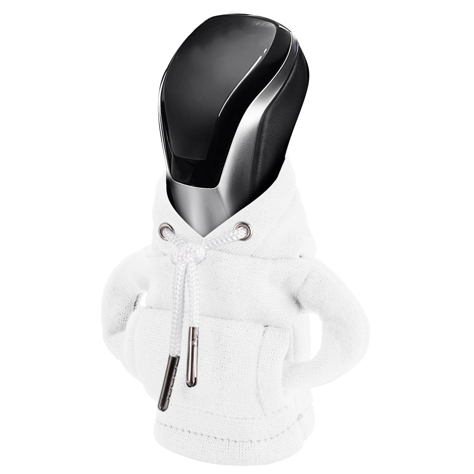 Gear Shift Hoodie, Gear Shift Cover, Universal Car Shift Knob Hoodie, Mini Hoodie for Car Shifter, Automotive Interior Cute Gadgets Car Accessories and Decorations