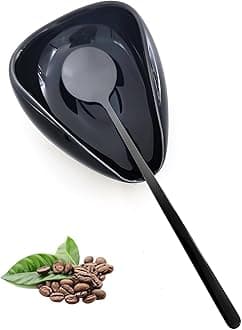 Ceramic Spoon Rest, Mini Coffee Spoon Holder for Coffee Tea Spoons Stirrers, Coffee Station Decor Coffee Bar Accessories