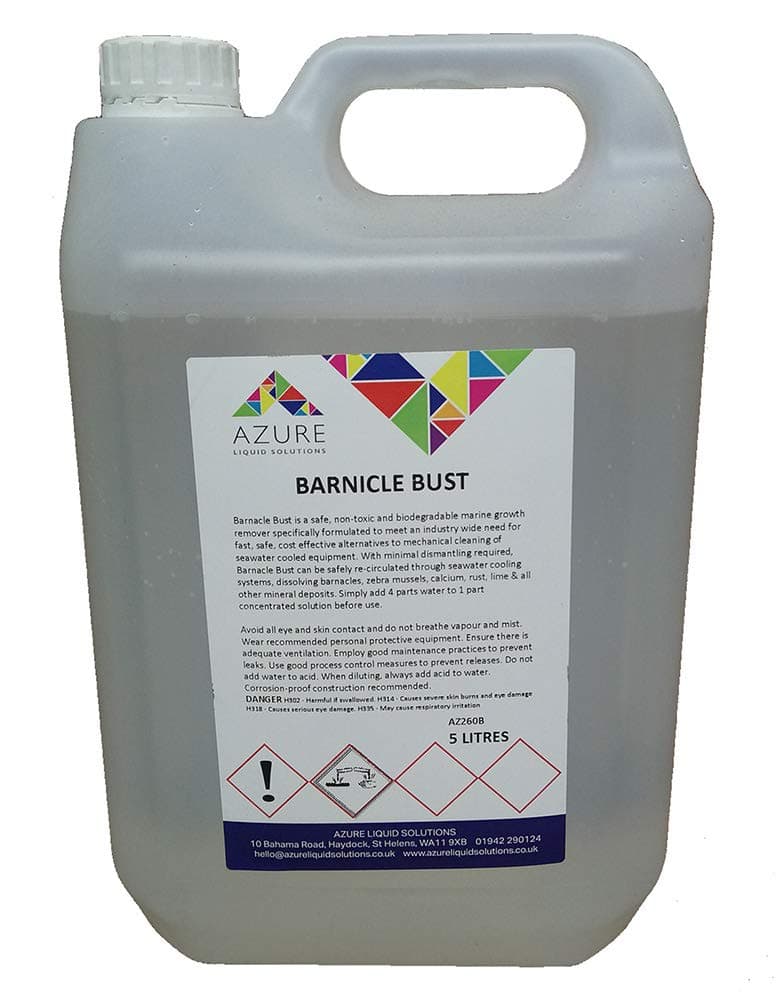 Barnacle Bust Safe Non Toxic Biodegradable Marine Growth Remover Cleaning - 5L