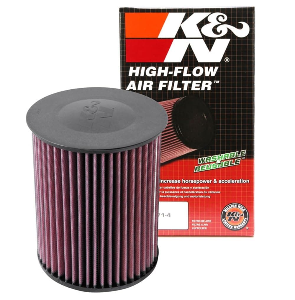 Engine Air Filter: High Performance, Premium, Washable, Replacement Filter: Fits 2007-2019 Ford/Lincoln/Volvo (C-Max, Escape, Grand C-Max, Kuga, Focus, Tourneo, Mkc, V40, V70, C30, S40) E-2993