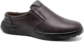 OrthoComfoot Comfortable Mens Oxford Dress Shoes for Plantar Fasciitis, Orthopedic Genuine Leather Loafers with Arch Support, Casual Walking Shoes for Foot and Heel Pain Relief