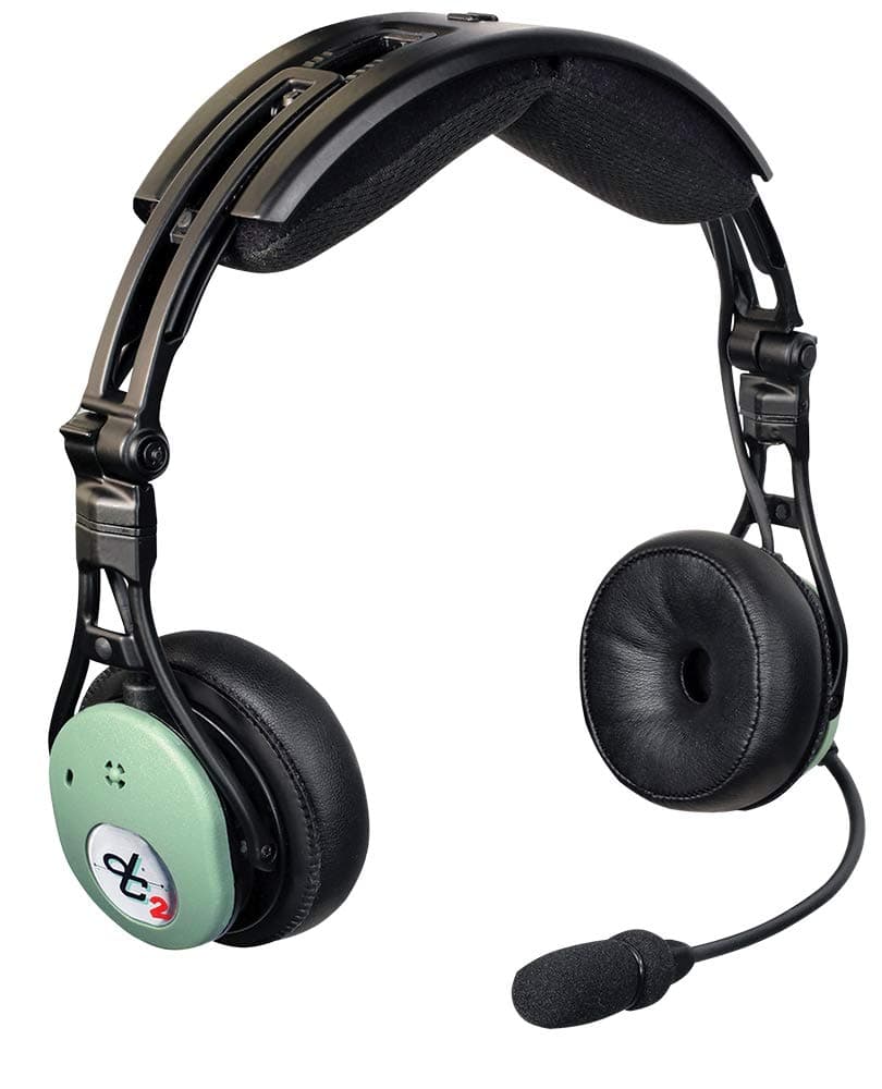 DC PRO-X Hybrid Electronic Noise-Cancelling Aviation Headset