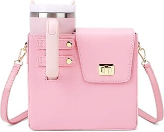 Stanley Cup Bag Purse Stanley Cup Holder Water Bottle Bag Outdoor Portable Crossbody Bag for Stanley Cup Tumbler Purse