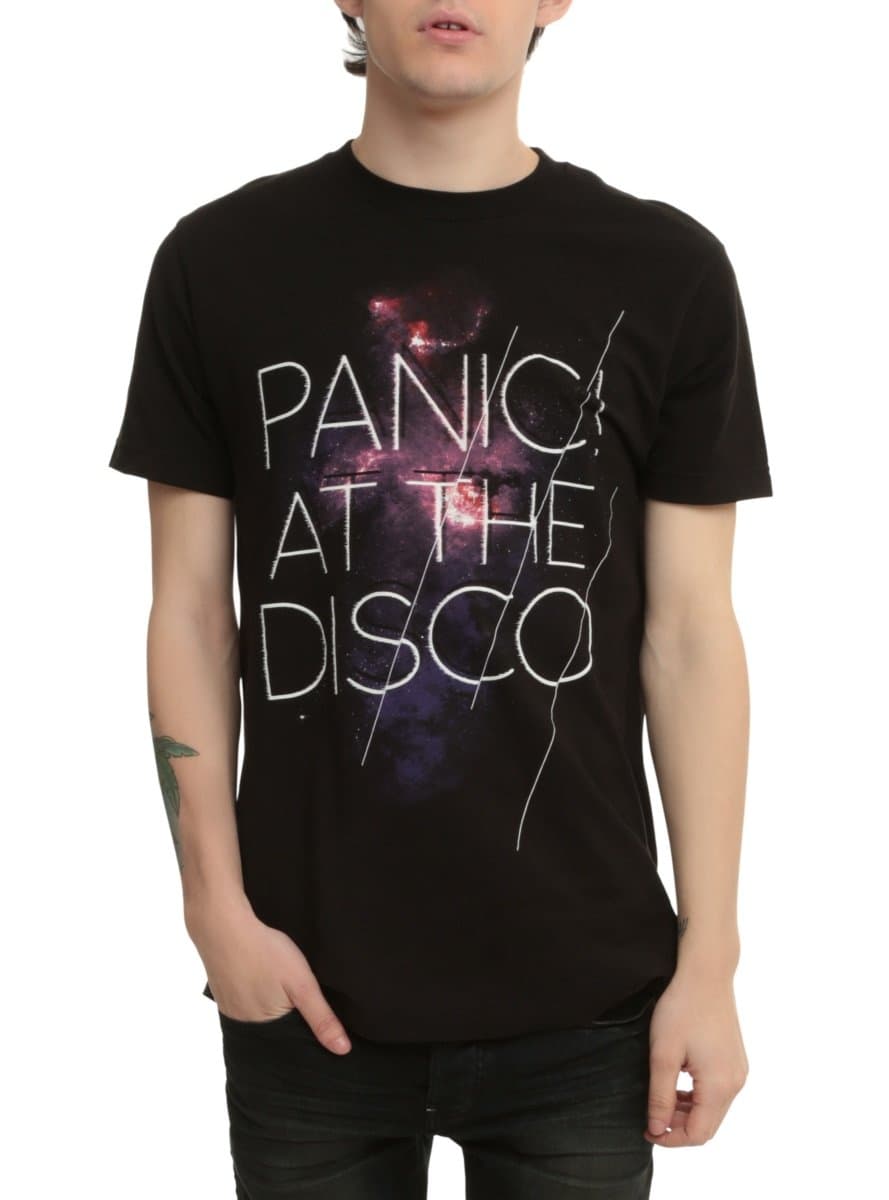 Hot Topic Panic! at The Disco Galaxy Logo T-Shirt