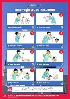 Generic Wudu Poster, Poster, Wall Art, Living Room Decor