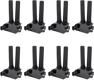 Set of 8 Ignition Coil Pack V8 5.7L 6.1L 6.4L Compatible with Chrysler Dodge Ram Jeep Aspen 300 Challenger Charger Durango Magnum Commander Grand Cherokee 2005-2019 Coils for UF504 C1526