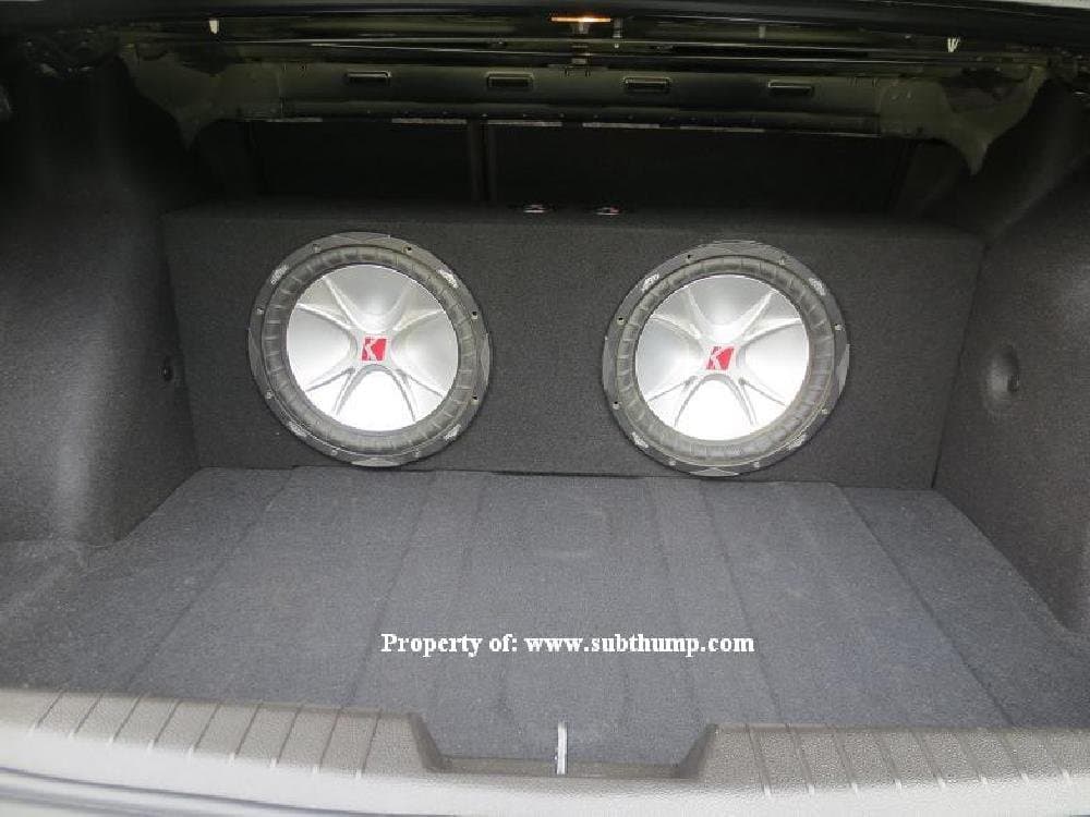 2011-2015 Chevy Cruze Dual 12 Subwoofer Box