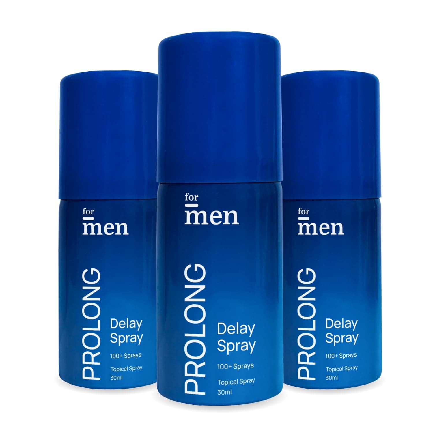 ForMen Prolong Spray (90 ml) | Easy-to-Use & Carry | Pocket Size | Body Safe Spray - Pack of 3