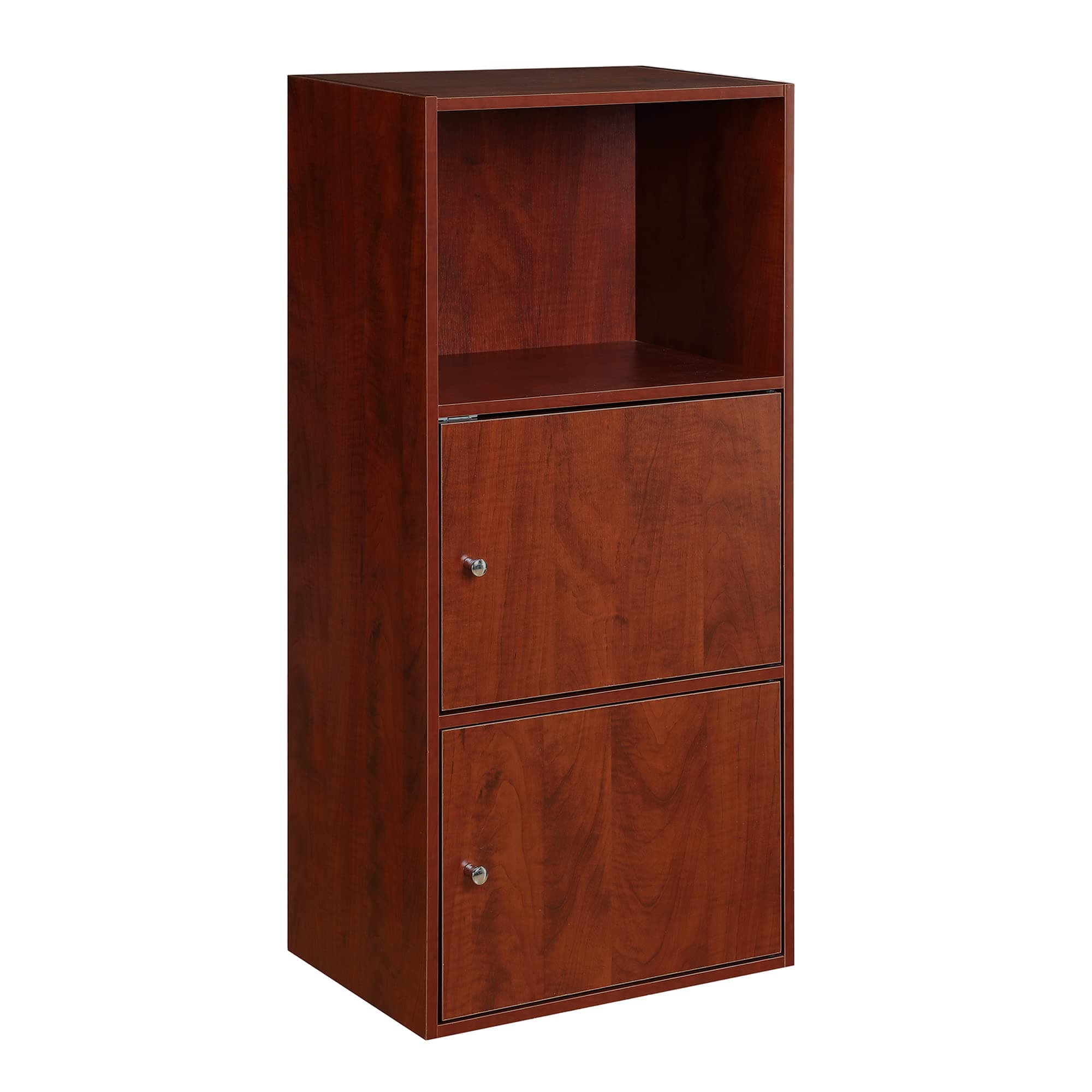 Xtra Storage 2 Door Cabinet with Shelf, Cherry