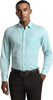 Peter EnglandMen's Regular Fit Shirt