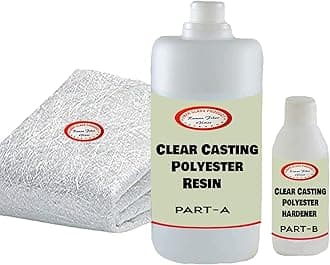 Fiber Glass Repair Kit | Fiber Sheet | Polyester Resin | All Kit | 500gm