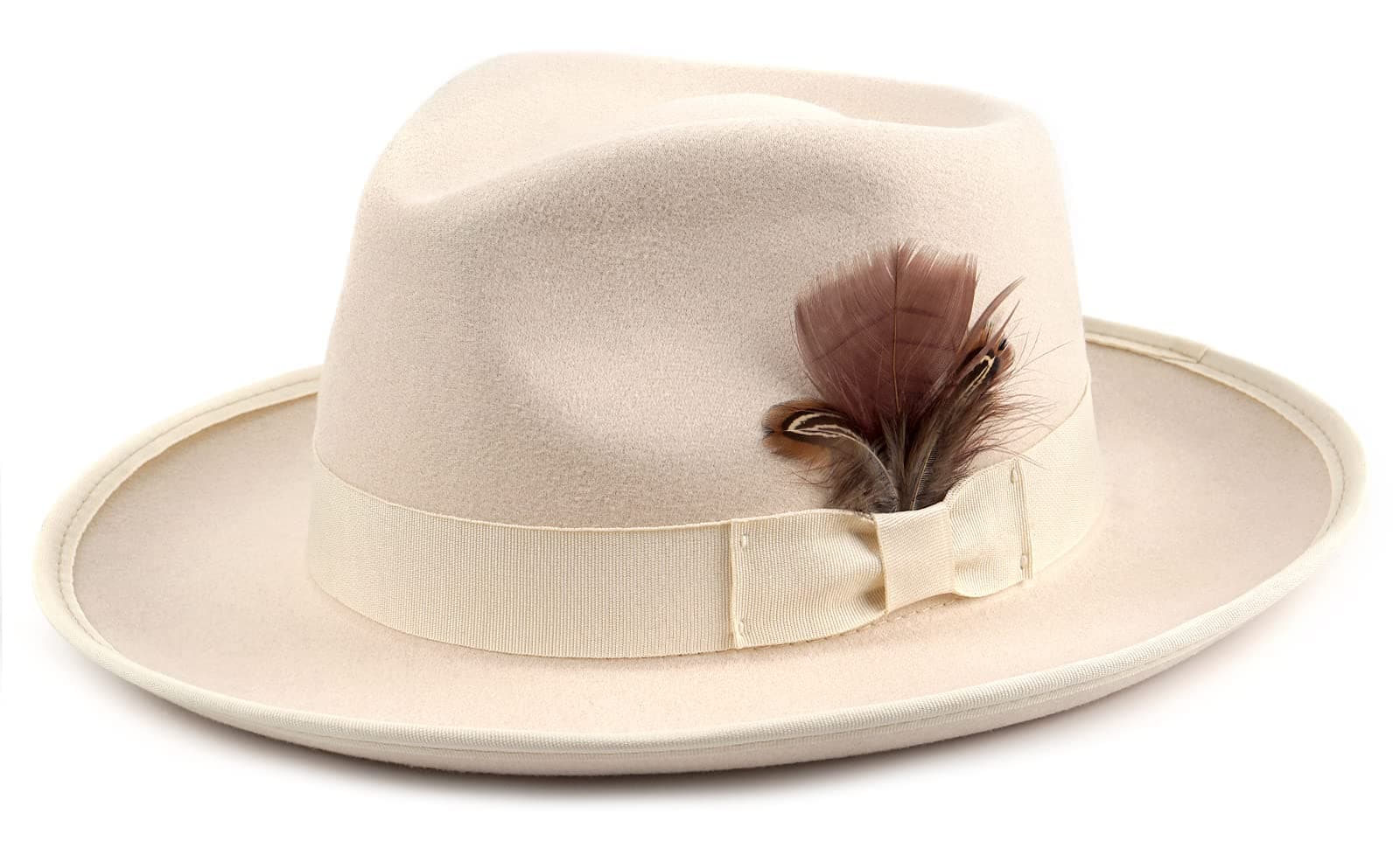 Fedora Hats for Men & Women Wide Brim Felt Hat Dress Panama Trilby Hats