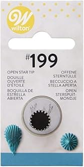 199 Carded Open Star Tip, Steel