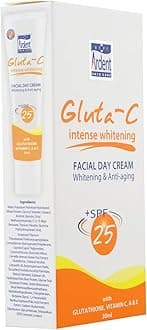 Gluta -C Facial Day Cream Intense Whitening & Anti-Aging - With SPF 25 - With Glutathione, Vitamin C, A & B9-30 ml