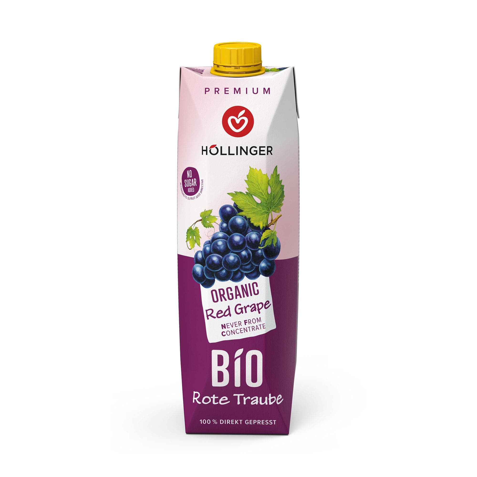 Hollinger Organic Grape Juice Directly Pressed 1 Liter