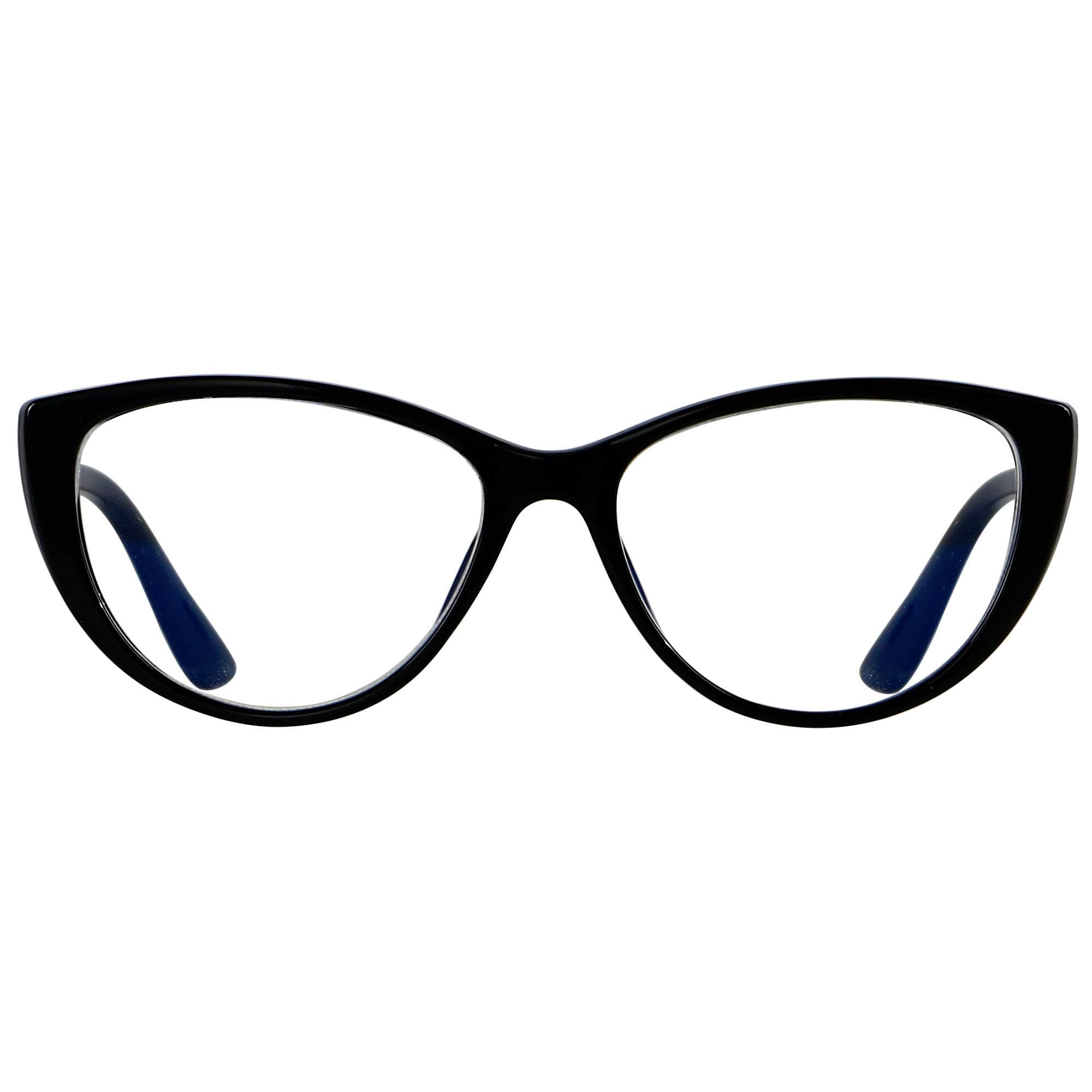 ANDWOOD Blue Light Blocking Glasses Women Bluelight Blocker Computer Cateye Clear Cat Eye Eyeglasses Frame AR003