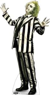 Beetlejuice Life Size Cardboard Cutout Standup - (2024 Film)