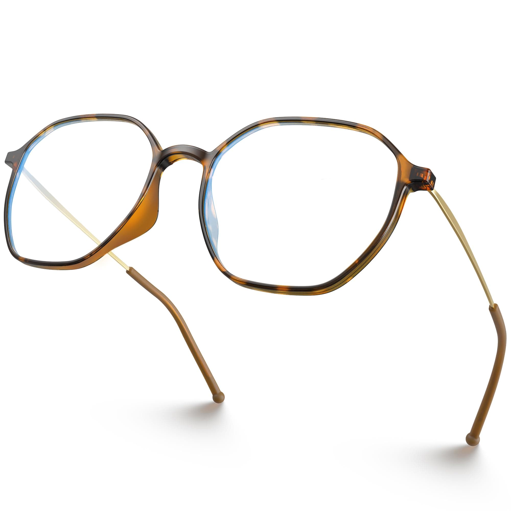 Lightweight TR90 Blue Light Blocking Glasses Frame with Anti Glare Eye Protection for Women and Men RANE