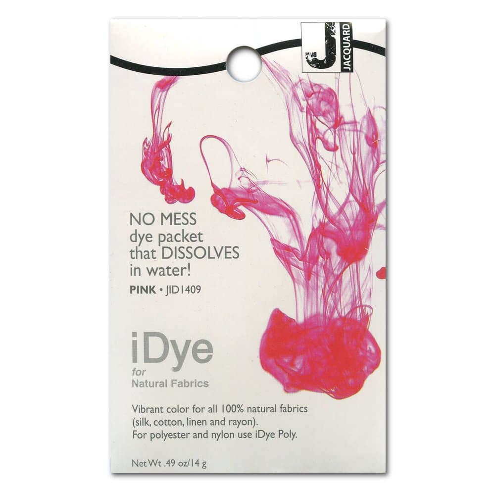 Jacquard iDye for Natural Fabrics .49 Oz - Pink