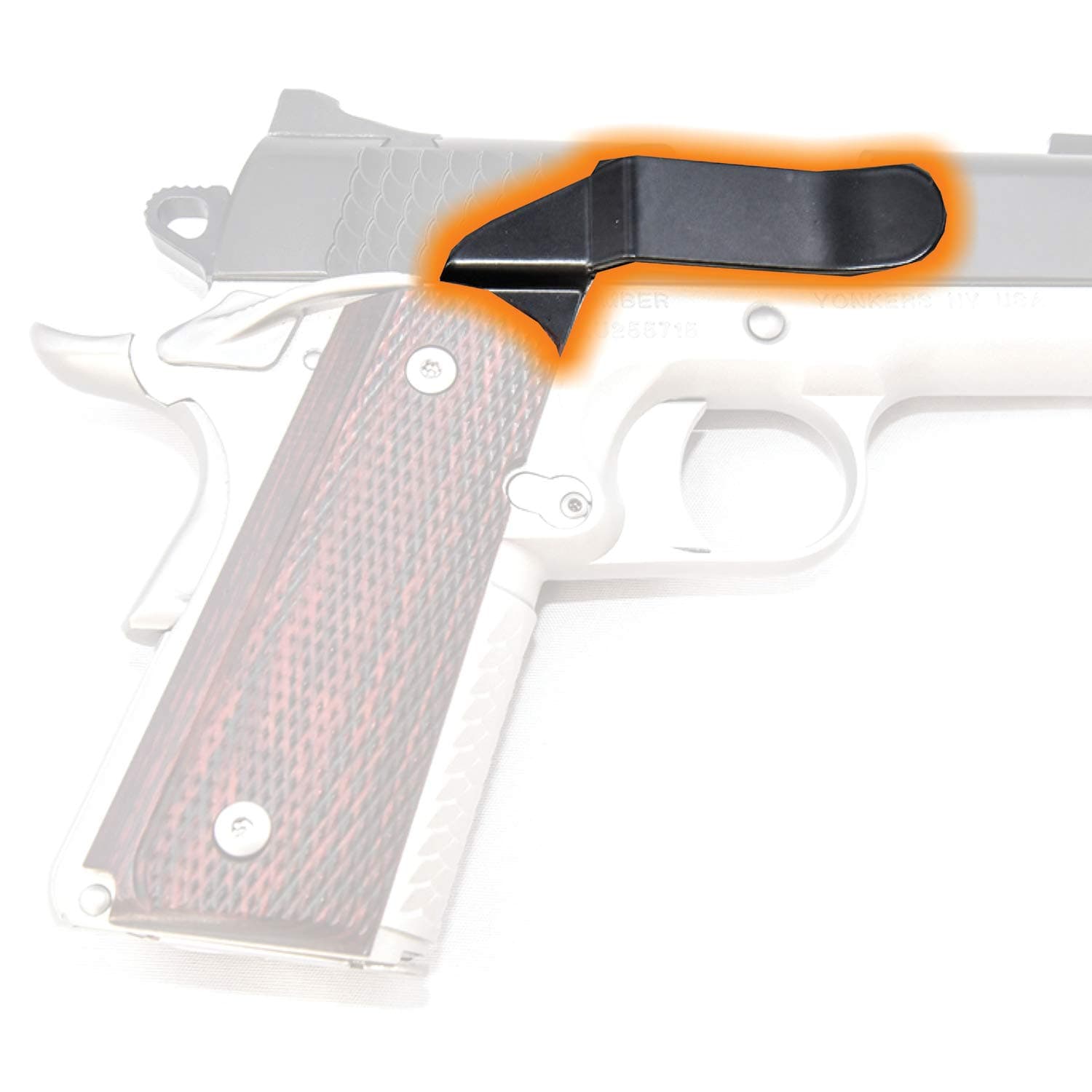 ClipDraw Gun Clip, Low Profile Slim Concealed Carry Easy Install American Made