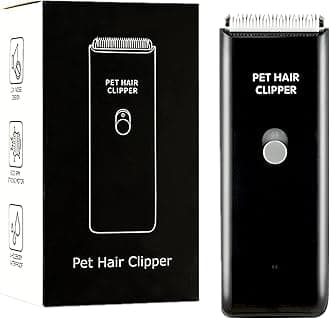 Dog Cat Home Hair Waterproof Clipper Portable Electric USB Rechargeable Pet Grooming Tools Low Noise Shaver Cordless Trimmer for Small and Large Pets