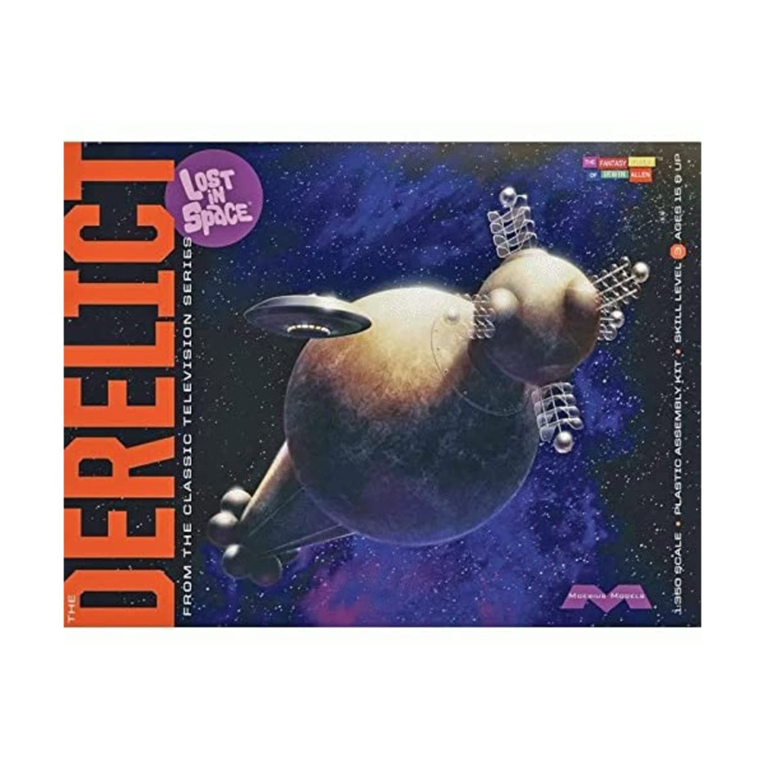 Lost in Space Derelict and Jupiter 2 1:350 Scale Model Kit