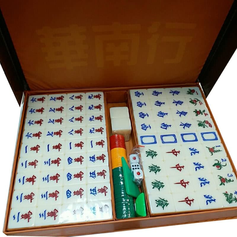 Chinese Mahjong Set (Professional Standard Big Size) 麻雀