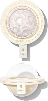 SHEGLAM Lunar Glow Highlighter, Silky Creamy Eyeshadow-Vanilla Frost, Shimmery Finish, Vanilla Frost
