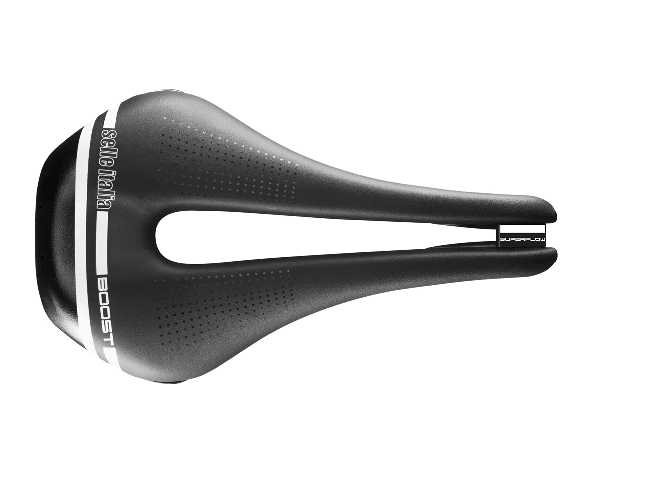 Selle ItaliaNovus Boost Superflow Bike Saddle, Black