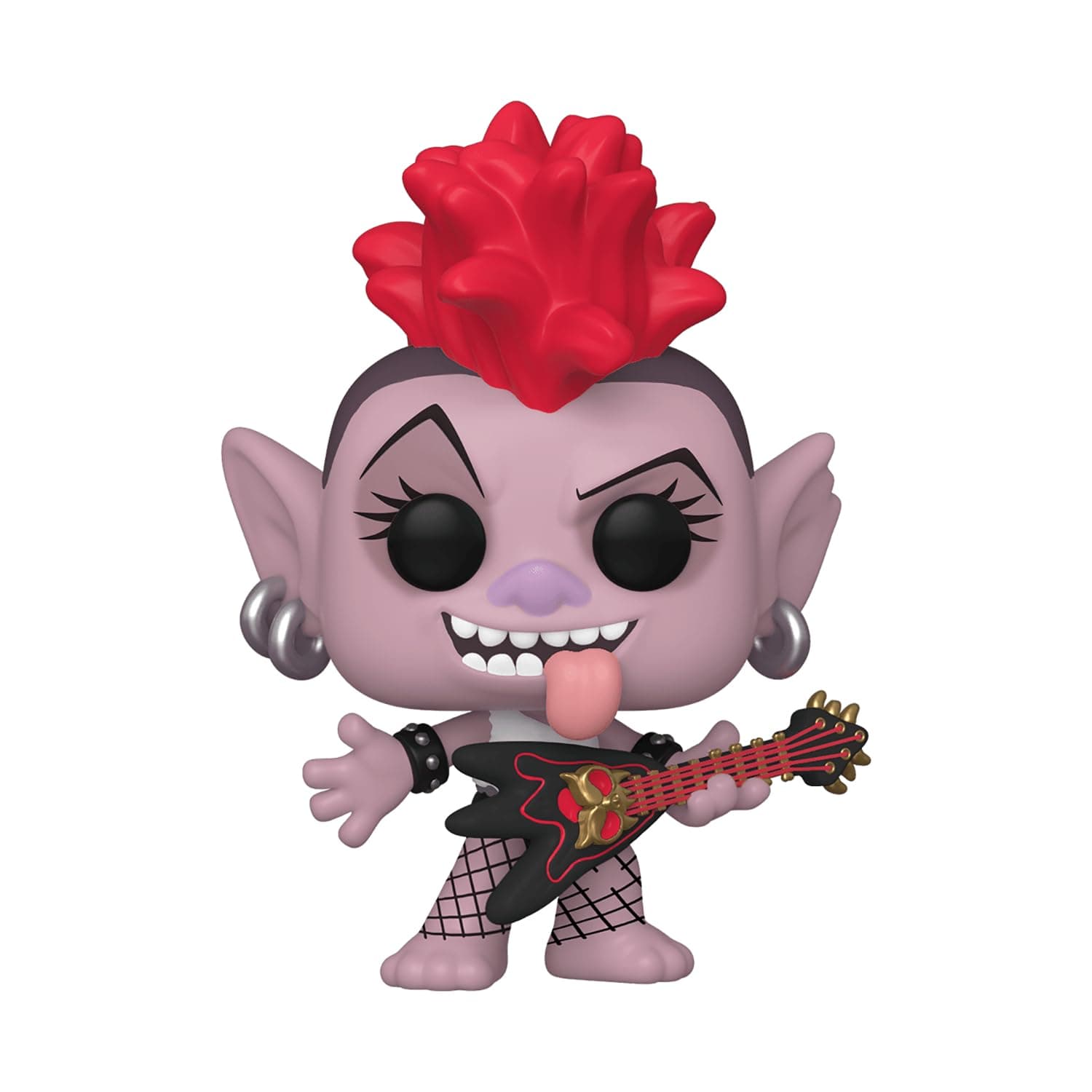 From Trolls World Tour, Queen Barb, as a stylized POP vinyl from Funko | Stylized collectable stands 3 ¾ inches tall, perfect for any Trolls World Tou