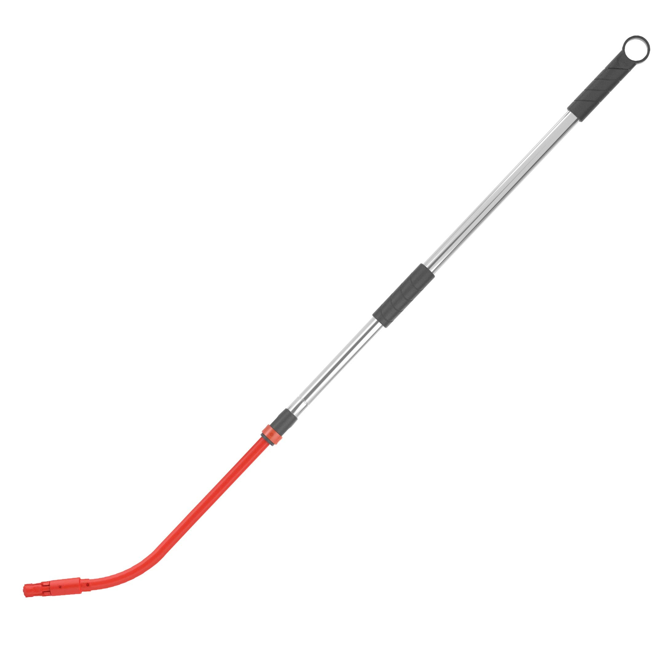 Flex-EX Telescopic Stainless Steel Handle - Expandable up to 85 Inches with Flex Arm
