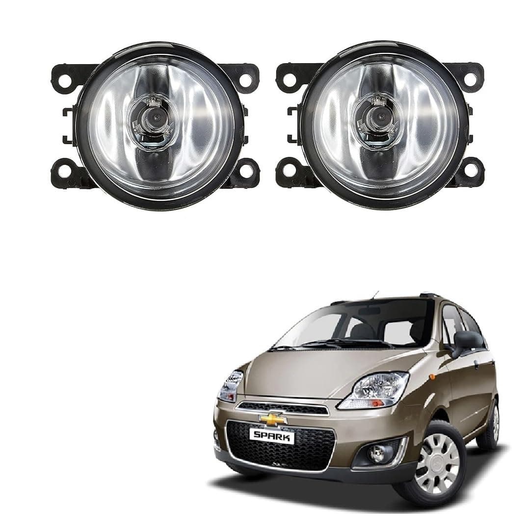 Universal Car Front Bumper Fog Lamp (H8) Light Halogen Bulb 12V Suitable for Chevrolet Spark Type-2