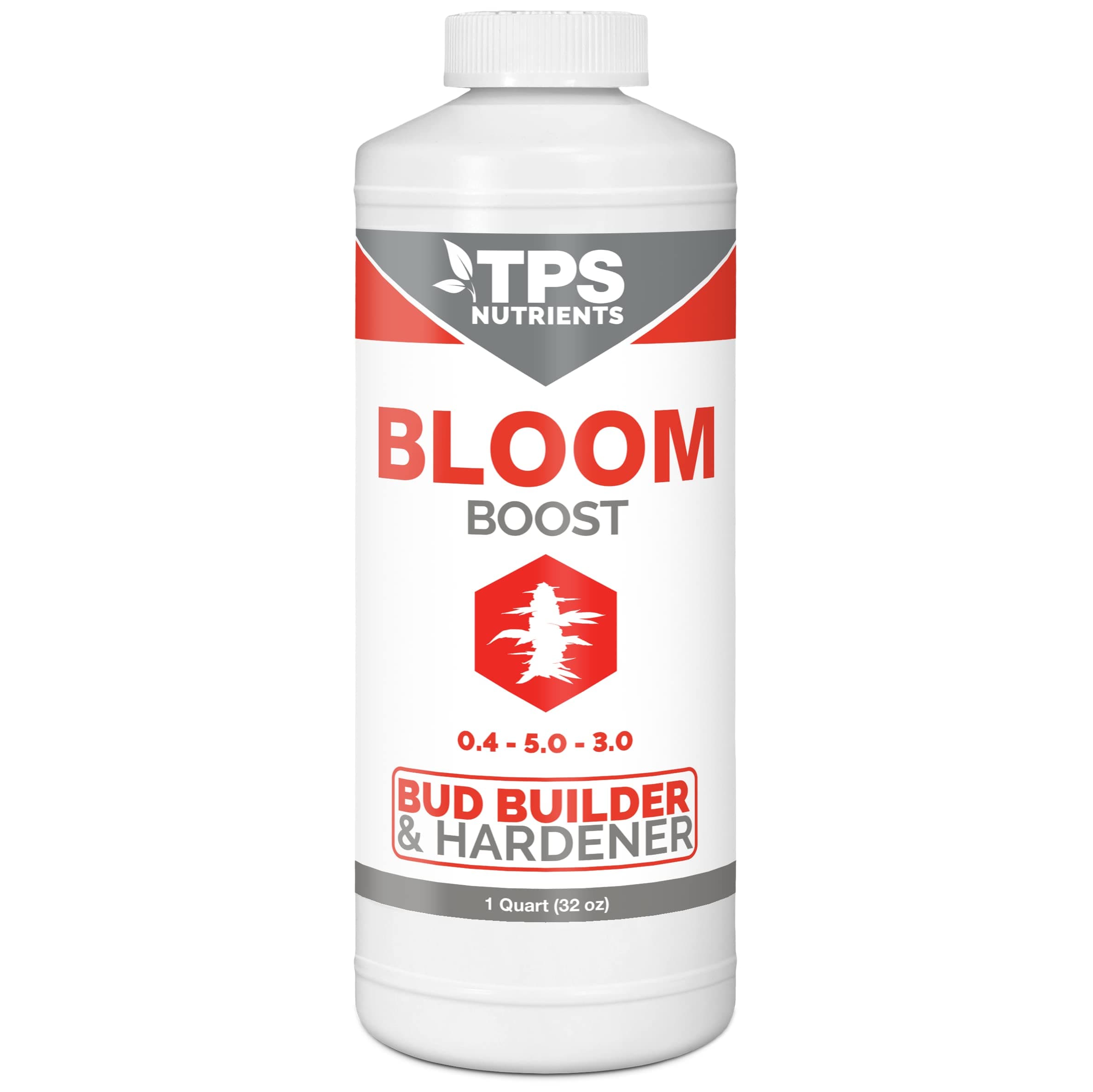 Bloom Bud Builder & Flower Hardener Plant Nutrient and Supplement, Triggers Fast Flowering 1 Quart (32 oz)