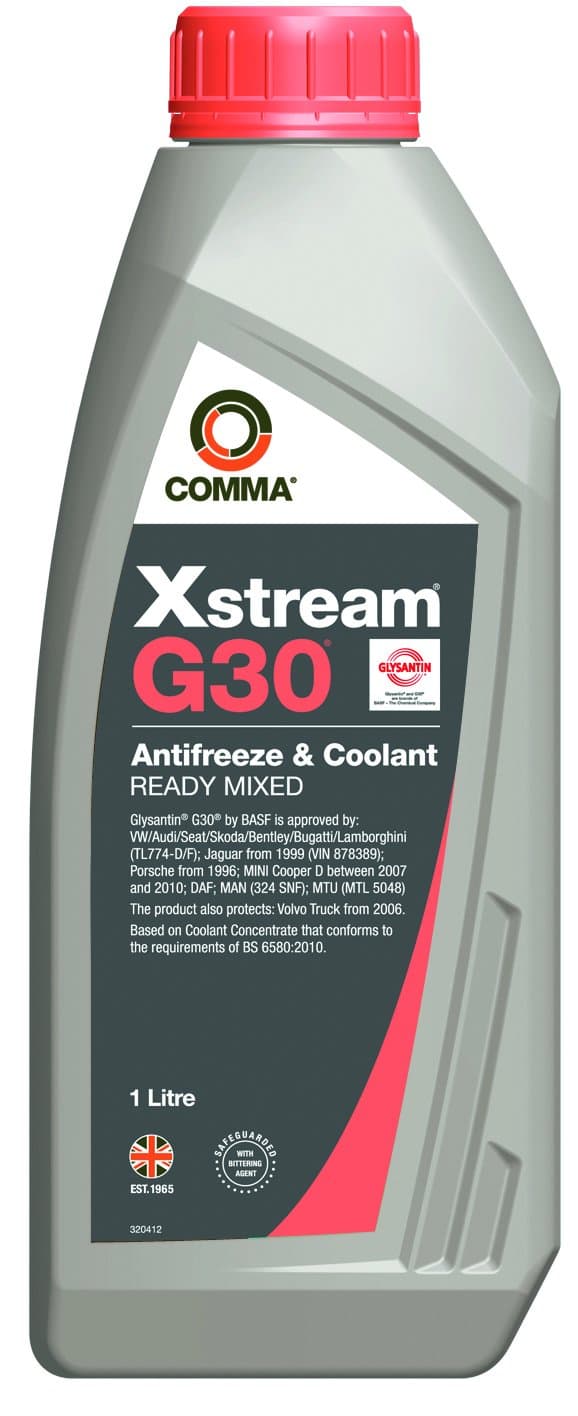 XSM1L Xstream G30 Ready To Use Coolant, 1 Liter, Red
