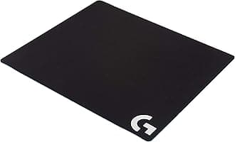 G640 Cloth Gaming Mouse Pad, Moderate Surface Friction, Consistent Surface Texture, Stable, Rollable - Black