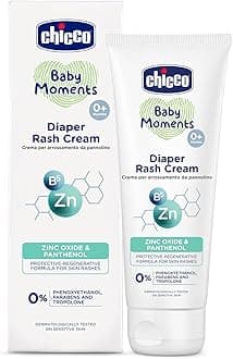 - Baby Moments Diaper Rash Cream, New Advanced Triple Protection Skin Shield Formula with Natural Ingredients to Prevent Rashes & Irritation, No Phenoxyethanol & Parabens (100g)