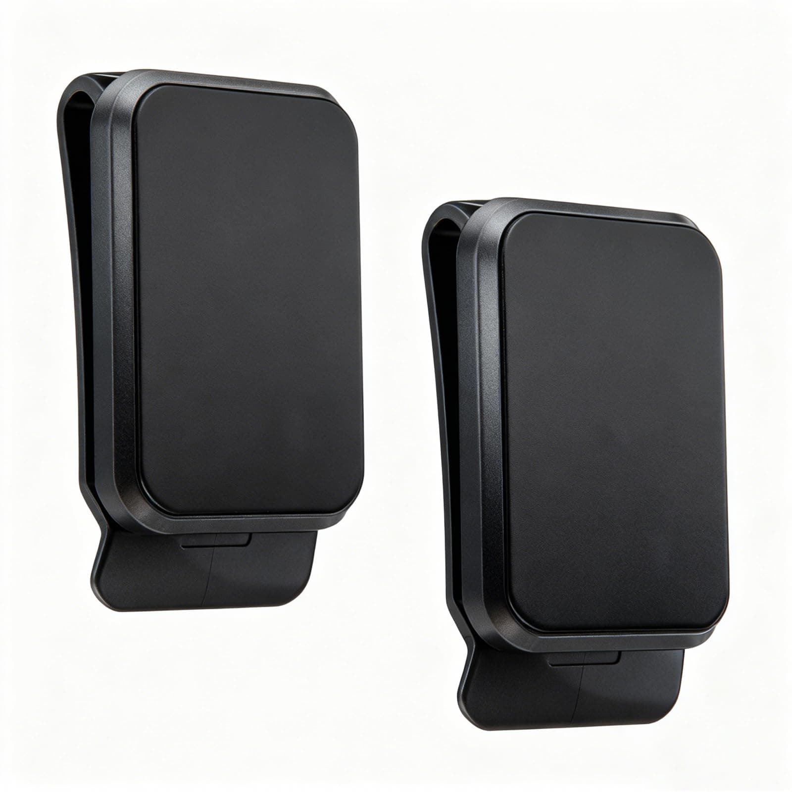 Magnetic Tool Holder Super Strong Tool Holster, Magnet Belt Clip Neodymium Magnet Leather Sleeve for Screws, Hammers, Sockets, Pliers, Drills, Wrenches Magnetic Tools and Hardware 2 Pcs