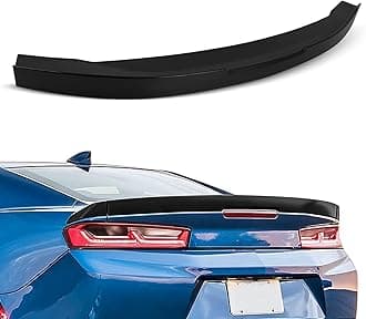 SCITOO ABS Spoiler for 2016-2020 for Chevrolet Camaro Trunk Spoiler Roof Lip Kit, Rear Spoiler Wing, Car Exterior Kit (Glossy Black)
