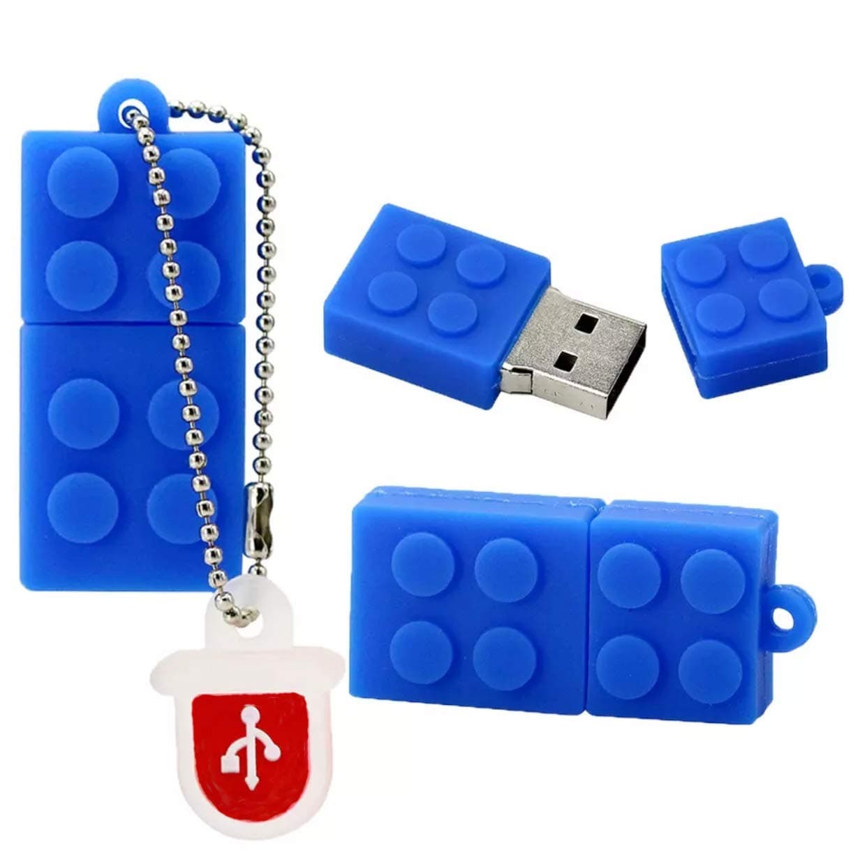 Cool USB Jump Drive - USB Flash Drives 16GB - USB Pen Drive - USB 16 GB - Fun Flash Drive (Blue)