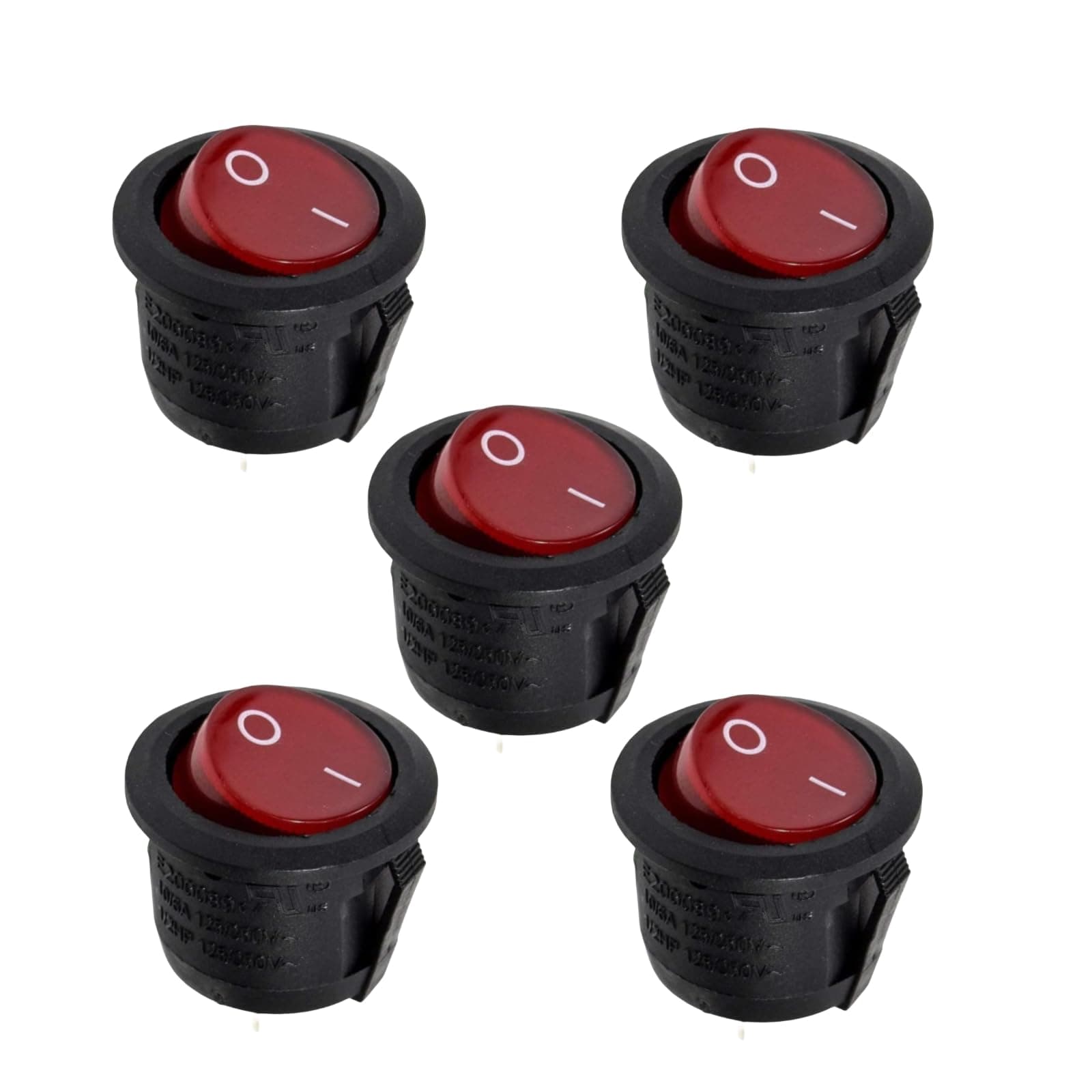 (5-pk) 440003992 On Off Rocker Power Switch Replacement for Hoover Upright Vacuum Cleaner 270046001 Windtunnel UH70800, UH70810, UH70811, UH70816, UH70820, UH70830, UH70831, UH71251, UH70809, UH70825