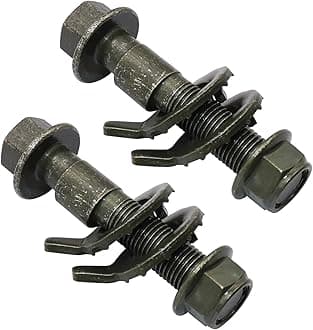 - 2pcs 12mm Adjustable Camber Correction Alignment Kit for Front Wheels Cam Bolts for Buick for Nissan for Chevrolet for Mitsubishi 81250