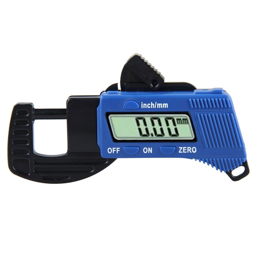Vktech Digital Outside Micrometer Thickness Caliper 0-12.7mm Carbon Fiber