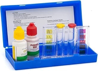 Swimming Pool Spa Water Chemical Test Kit for Chlorine and Ph Test