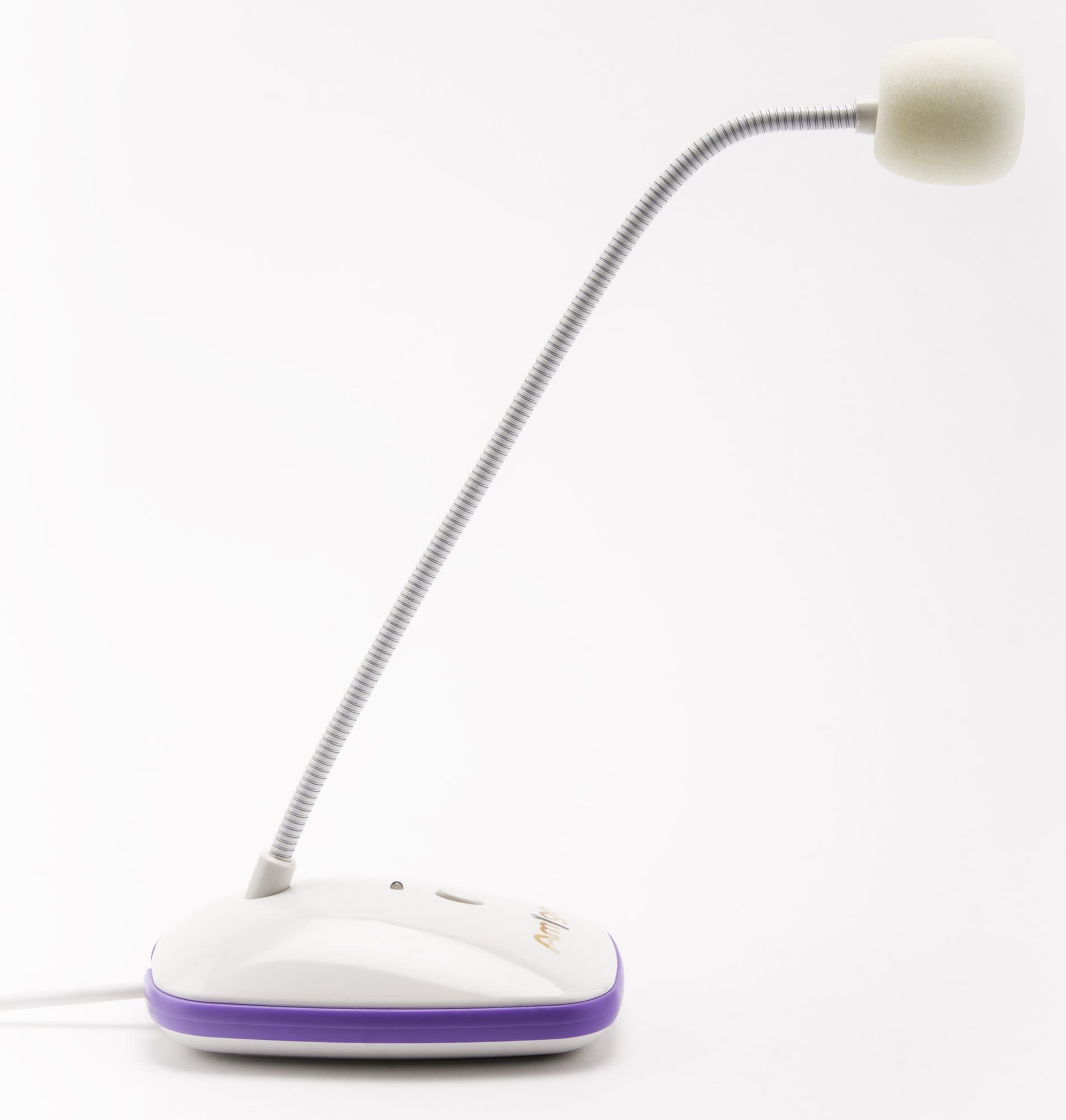 Buddy Microphones Amigo Cobra USB Desktop Microphone with FilteredAudio Technology, Purple (ISA12025)