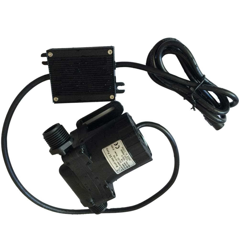 SHYSKY 12V Micro DC Solar Submersible Pump Brushless Water Pump DC50F-12110S 1320LPH 11M Water Circulation Pressurization Cooling sys