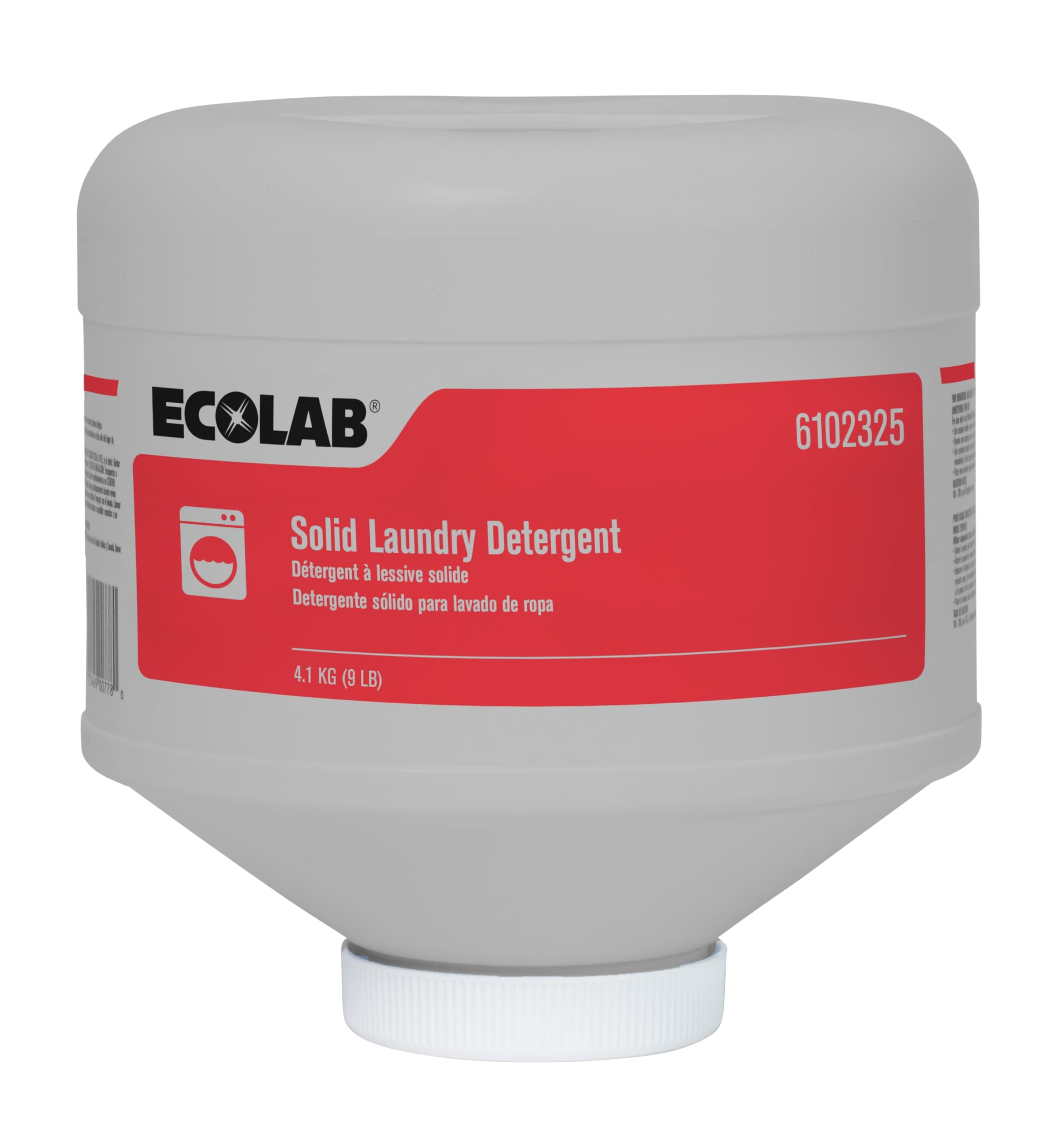 Low Temp Laundry Solid Detergent- 9 LB